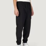 Pantaloni sportivi Calvin Klein Jeans COTTON POPLIN UTILITY Nero - Foto 3