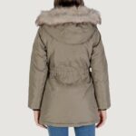 Parka Only ONLIRIS FUR WINTER PARKA CC 2023 OTW Verde Oliva - Foto 4