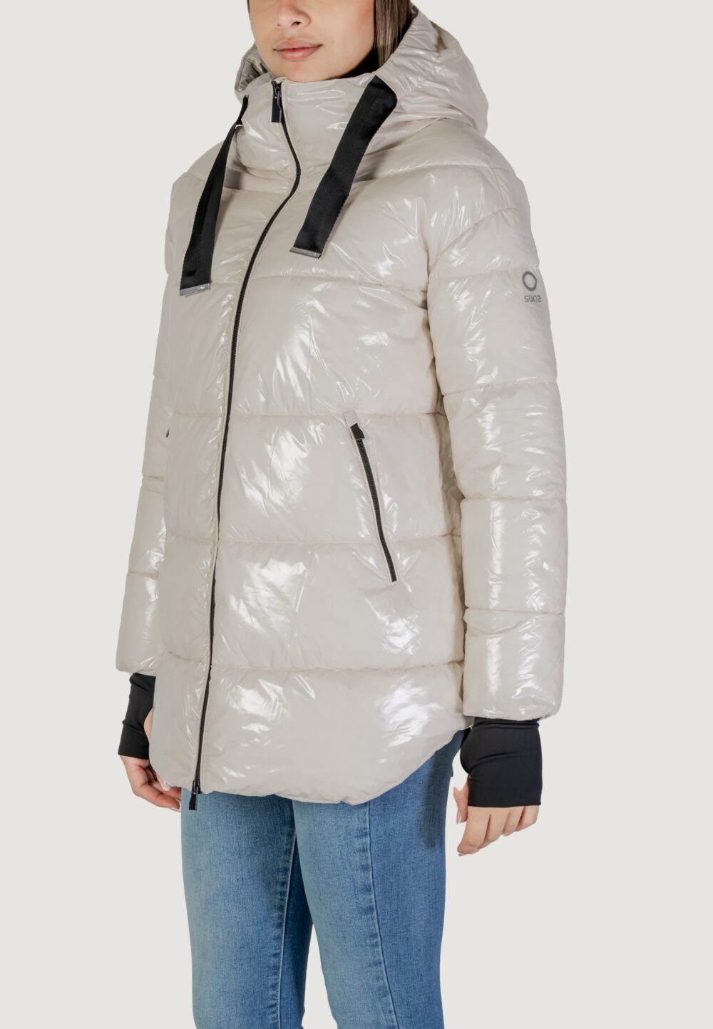 Parka Suns Populonia Bright Beige chiaro - Foto 2