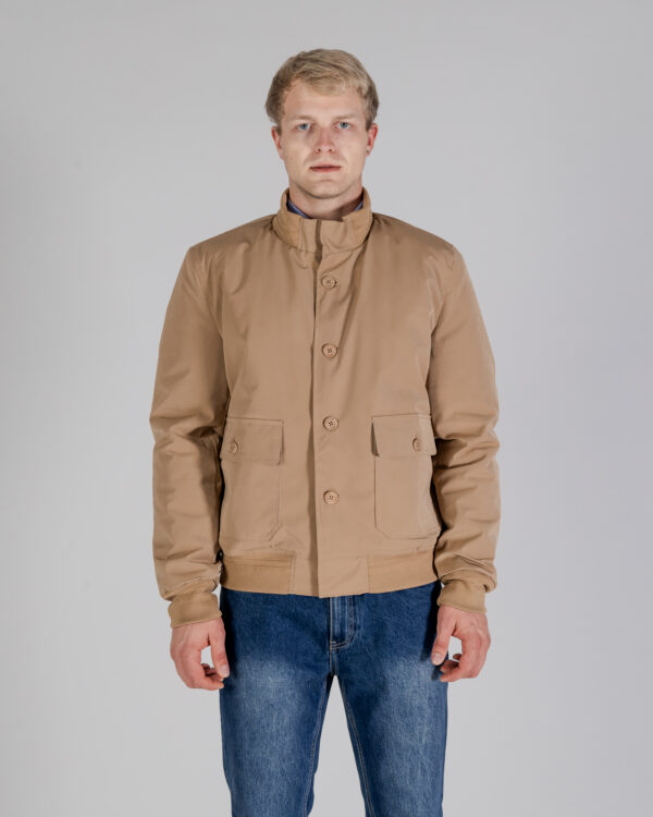 Giubbotto Aquascutum HYDRO ACTIVE TRAVELLER JACKET Beige - Foto 1