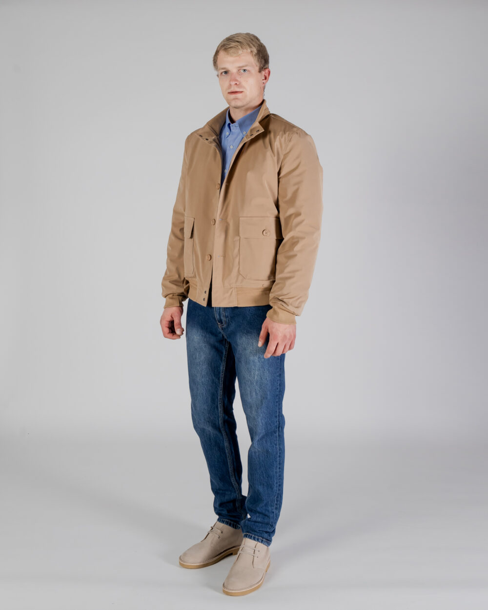 Giubbotto Aquascutum HYDRO ACTIVE TRAVELLER JACKET Beige - Foto 3