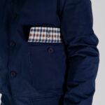 Giubbotto Aquascutum HYDRO ACTIVE TRAVELLER JACKET Blu - Foto 4