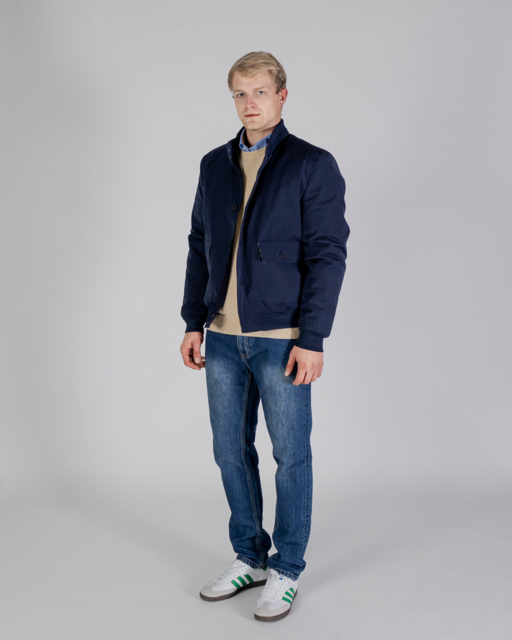 Giubbotto Aquascutum HYDRO ACTIVE TRAVELLER JACKET Blu - Foto 3