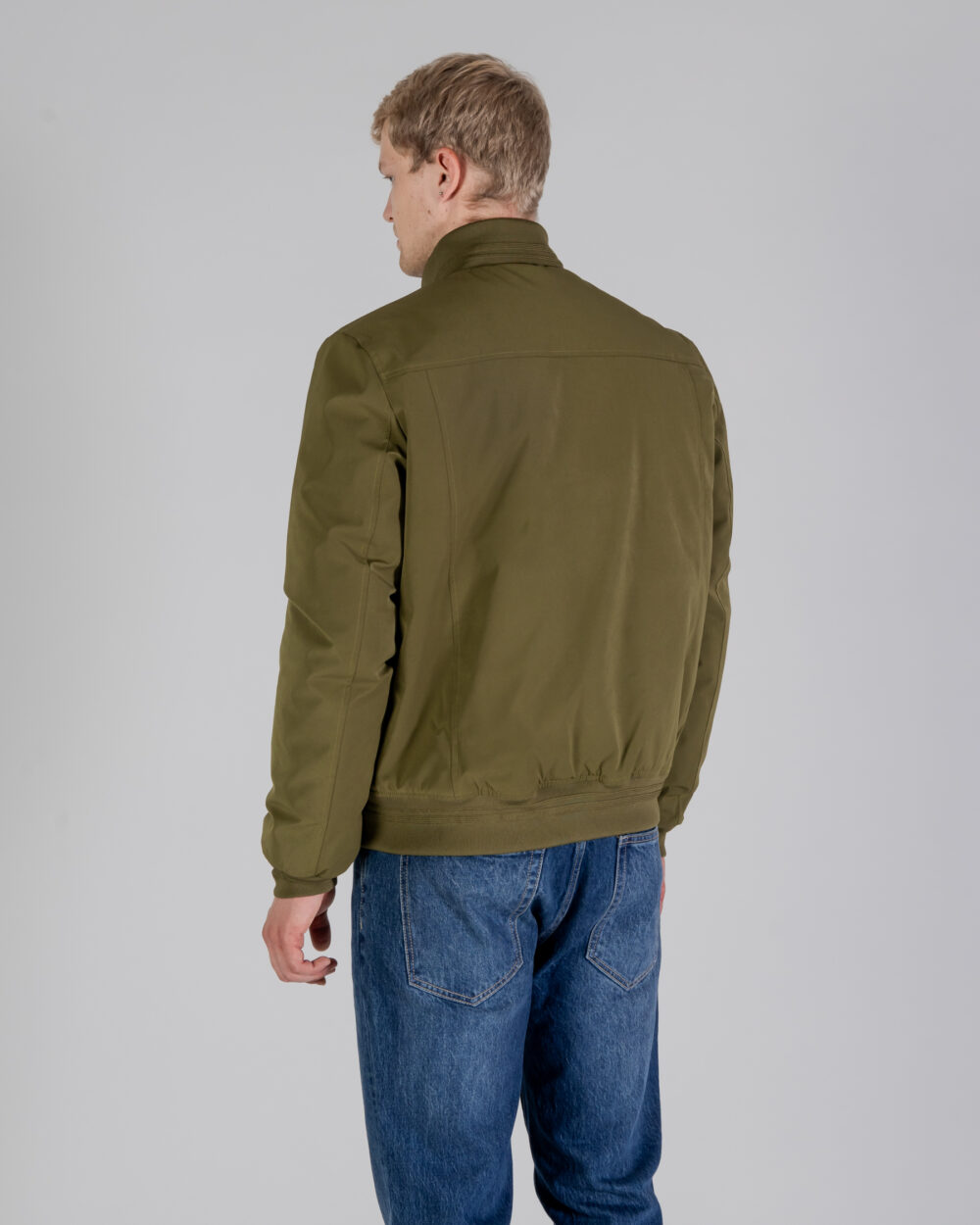 Giubbotto Aquascutum HYDRO ACTIVE TRAVELLER JACKET Verde Oliva - Foto 3