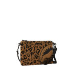 Pochette e beauty Sprayground CHENILLE CHEETAH POUCHETTE Marrone - Foto 2