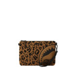 Pochette e beauty Sprayground CHENILLE CHEETAH POUCHETTE Marrone - Foto 4