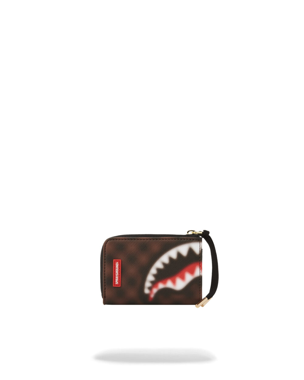 Portafoglio con portamonete Sprayground SHARKS IN PARIS BLUR WALLET Marrone - Foto 1