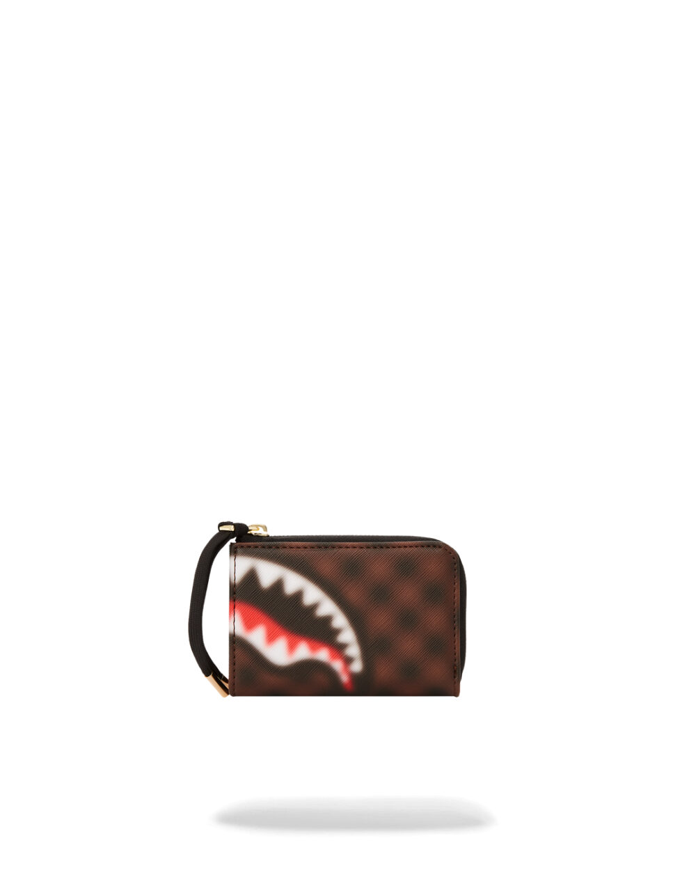 Portafoglio con portamonete Sprayground SHARKS IN PARIS BLUR WALLET Marrone - Foto 3