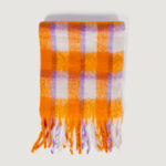 Sciarpa Only ONLMIA CHECK SCARF CC Arancione - Foto 4