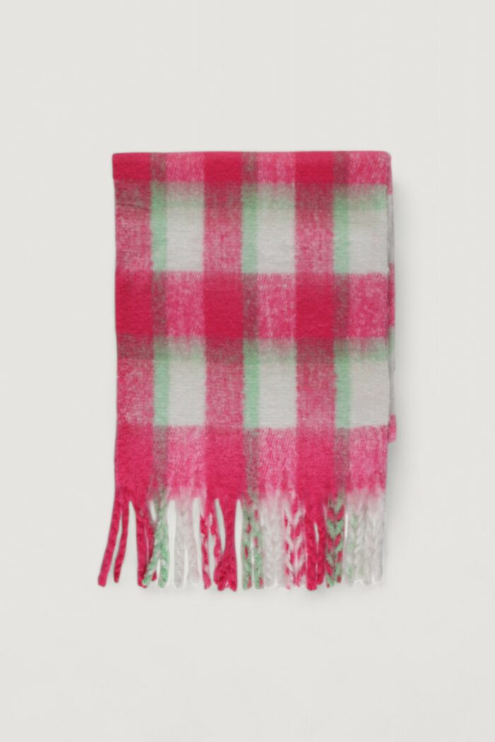 Sciarpa Only ONLMIA CHECK SCARF CC Rosa – 15299195