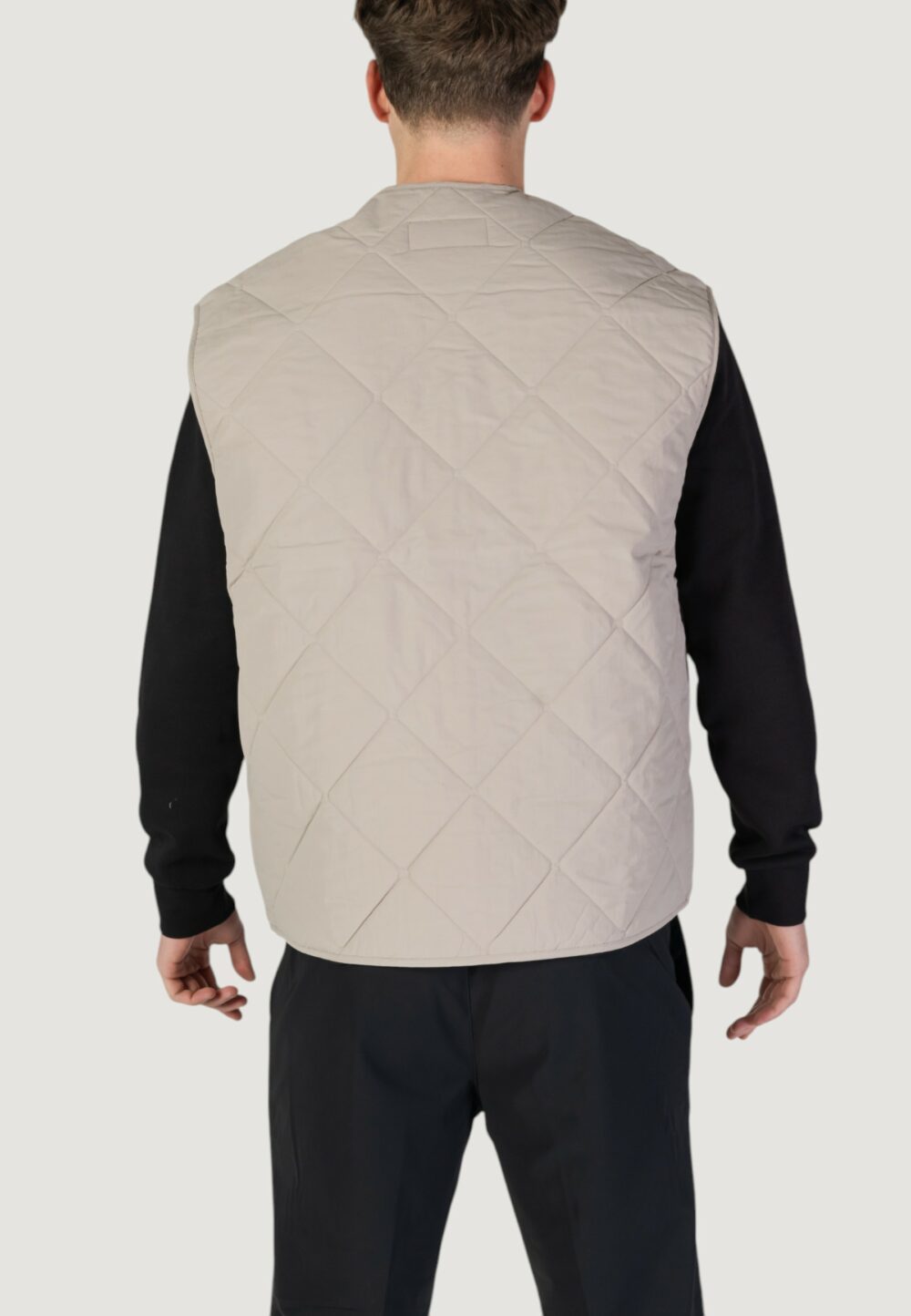 Smanicato Calvin Klein Jeans QUILTED Grigio Chiaro - Foto 4