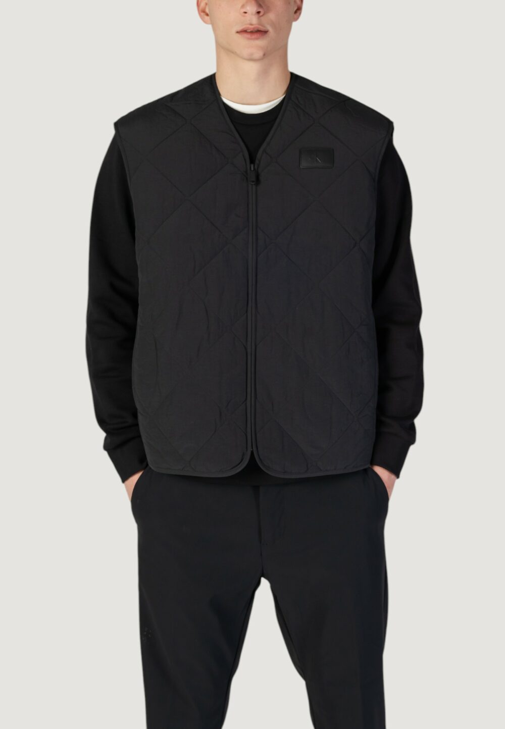 Smanicato Calvin Klein Jeans QUILTED Nero - Foto 1