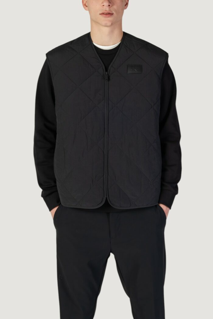 Smanicato Calvin Klein QUILTED Nero