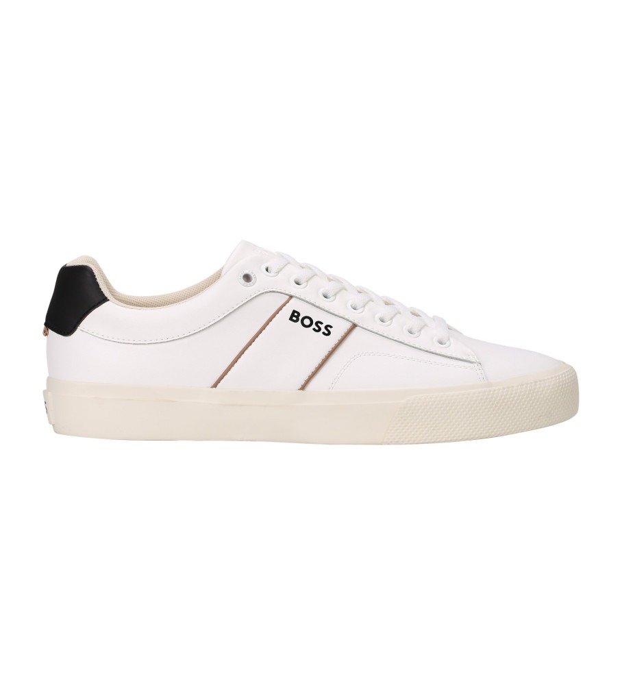 Sneakers Boss AIDEN_TENN FLPP Bianco – 50517289