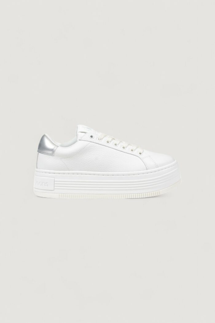 Sneakers Calvin Klein BOLD FLATF LOW MIX Argento – YW0YW01632