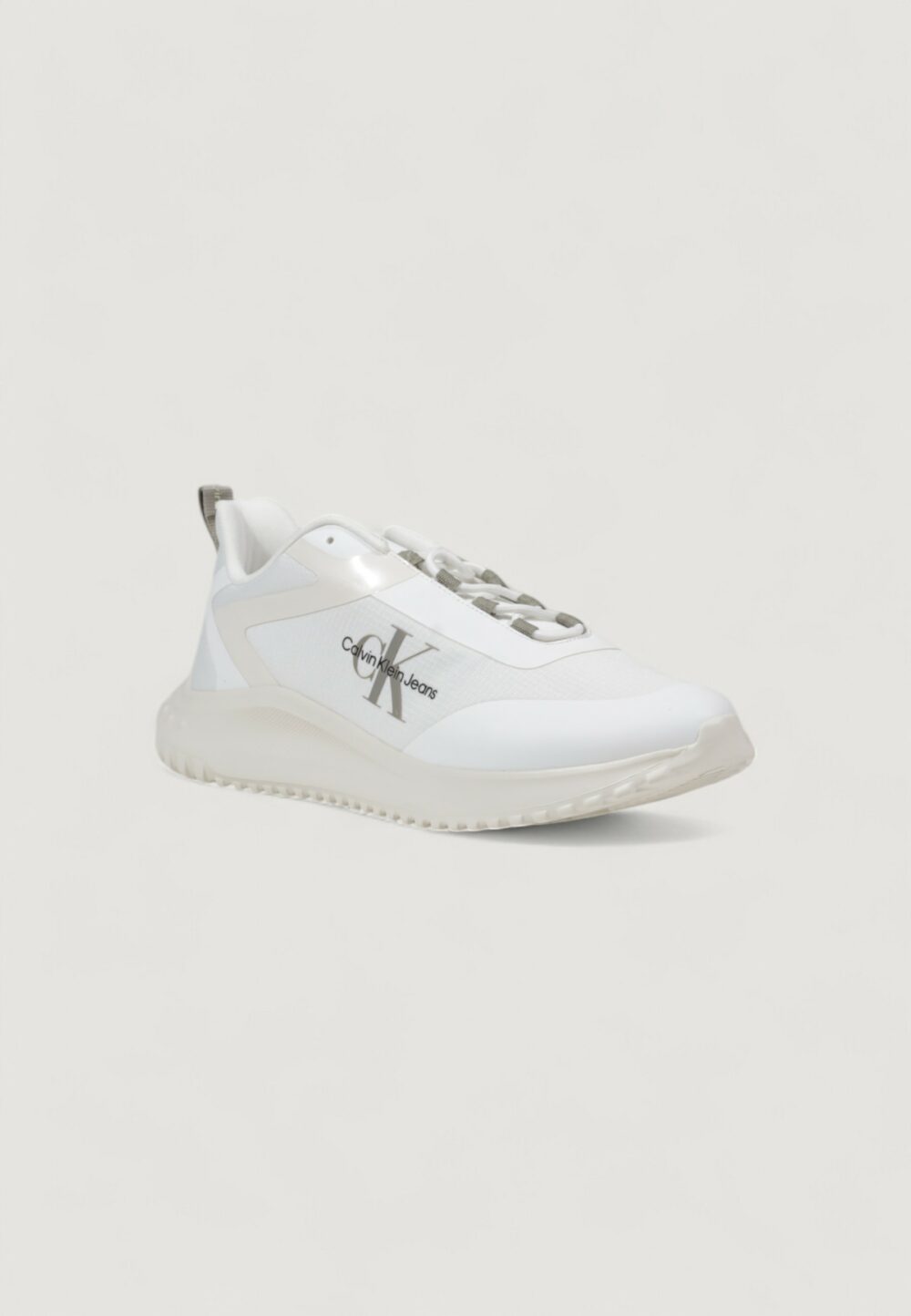 Sneakers Calvin Klein Jeans EVA RUNNER LOW LACE Bianco - Foto 2