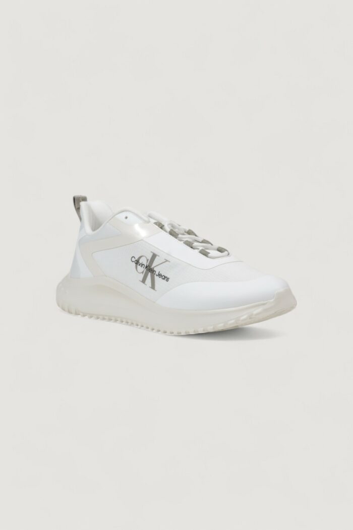 Sneakers Calvin Klein EVA RUNNER LOW LACE Bianco – YM0YM00968