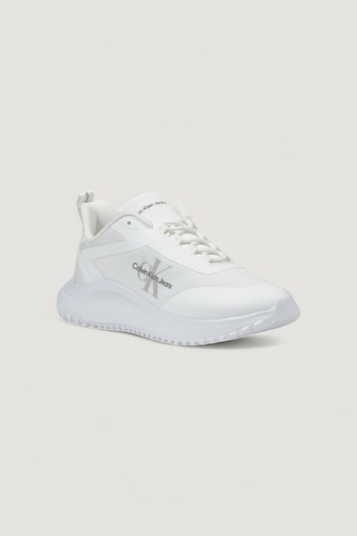 Sneakers Calvin Klein EVA RUNNER LOW LACE Bianco – YW0YW01442