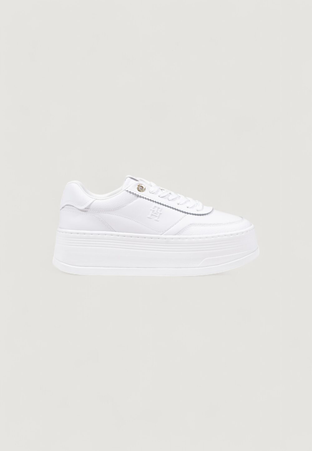 Sneakers Tommy Hilfiger PLATFORM LUX COURT Bianco - Foto 1