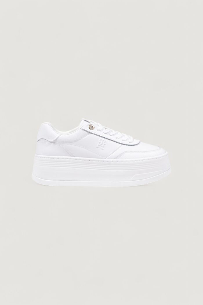 Sneakers Tommy Hilfiger PLATFORM LUX COURT Bianco – FW0FW08379