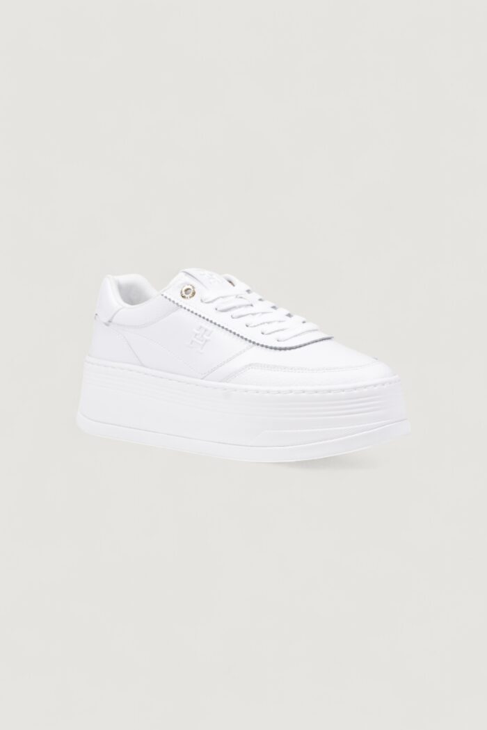 Sneakers Tommy Hilfiger PLATFORM LUX COURT Bianco – FW0FW08379