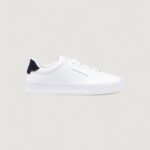 Sneakers Tommy Hilfiger TH COURT LTH DETAIL Bianco - Foto 1