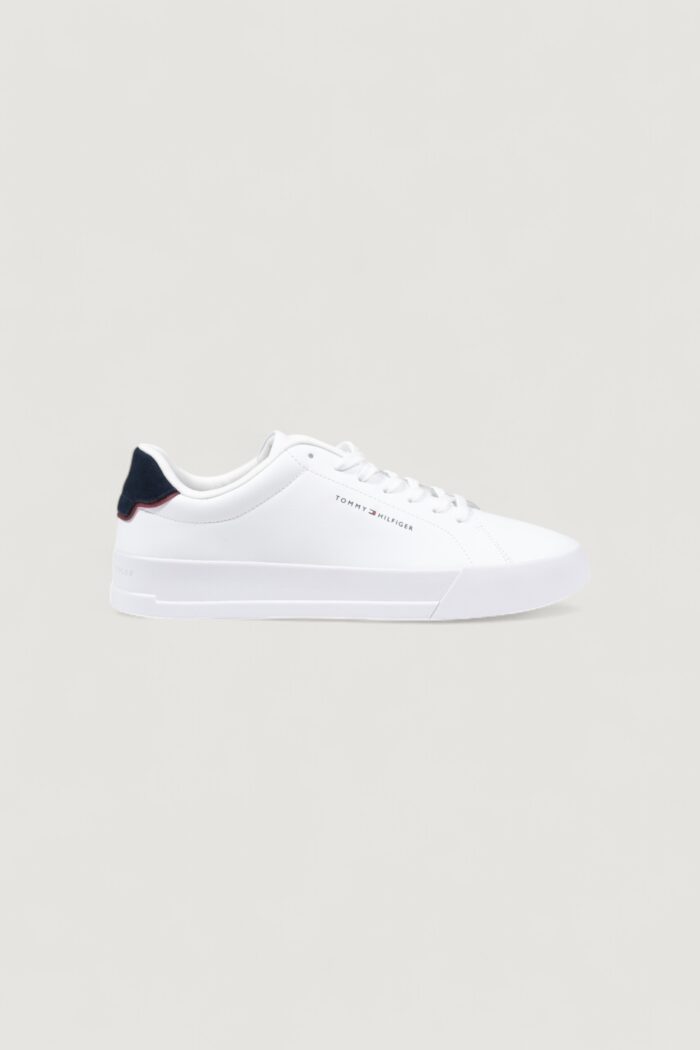 Sneakers Tommy Hilfiger TH COURT LTH DETAIL Bianco – FM0FM05367