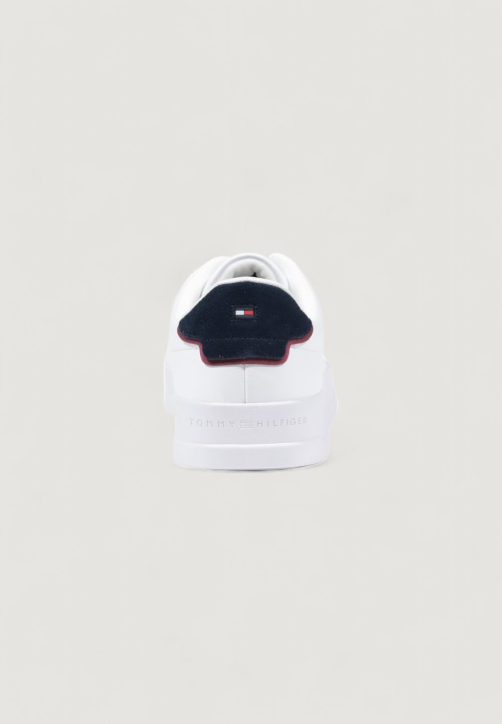 Sneakers Tommy Hilfiger TH COURT LTH DETAIL Bianco - Foto 4