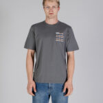 T-shirt Aquascutum ACTIVE CLUB CHECK POCKET T-SHIRT Antracite - Foto 1