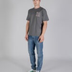 T-shirt Aquascutum ACTIVE CLUB CHECK POCKET T-SHIRT Antracite - Foto 2