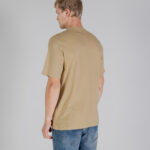 T-shirt Aquascutum ACTIVE CLUB CHECK PATCH T-SHIRT Beige - Foto 3