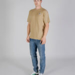 T-shirt Aquascutum ACTIVE CLUB CHECK PATCH T-SHIRT Beige - Foto 5