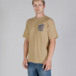 T-shirt Aquascutum ACTIVE CLUB CHECK POCKET T-SHIRT Beige - Foto 1