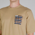 T-shirt Aquascutum ACTIVE CLUB CHECK POCKET T-SHIRT Beige - Foto 3