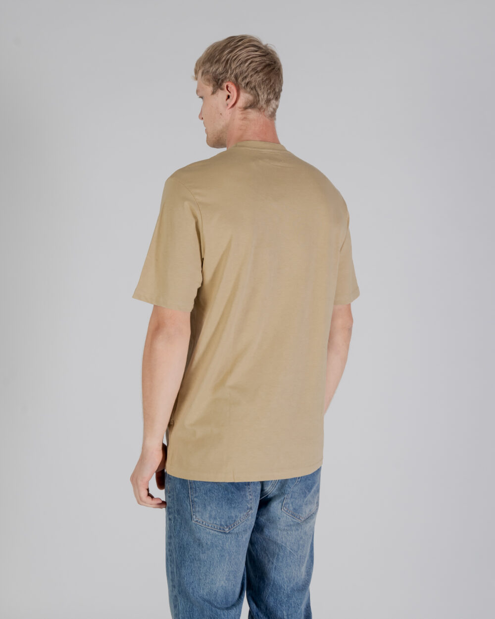 T-shirt Aquascutum ACTIVE SMALL LOGO T-SHIRT Beige - Foto 2