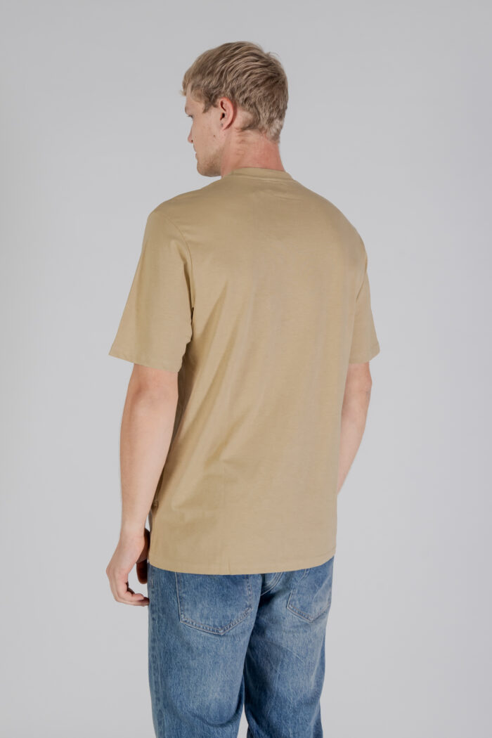 T-shirt Aquascutum ACTIVE SMALL LOGO T-SHIRT Beige