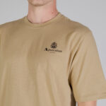 T-shirt Aquascutum ACTIVE SMALL LOGO T-SHIRT Beige - Foto 3