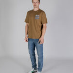 T-shirt Aquascutum ACTIVE CLUB CHECK POCKET T-SHIRT Beige scuro - Foto 2