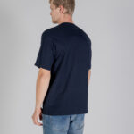 T-shirt Aquascutum ACTIVE CLUB CHECK PATCH T-SHIRT Blu - Foto 3