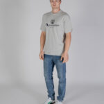 T-shirt Aquascutum ACTIVE BIG LOGO T-SHIRT Grigio - Foto 2