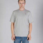 T-shirt Aquascutum ACTIVE CLUB CHECK PATCH T-SHIRT Grigio - Foto 1