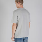 T-shirt Aquascutum ACTIVE CLUB CHECK PATCH T-SHIRT Grigio - Foto 3