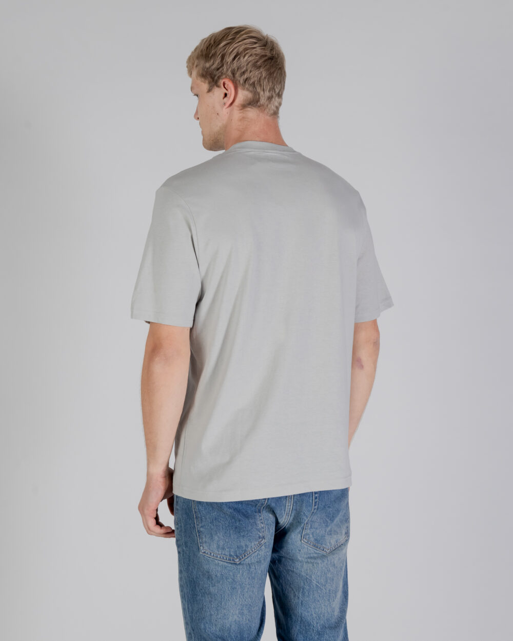 T-shirt Aquascutum ACTIVE SMALL LOGO T-SHIRT Grigio - Foto 2