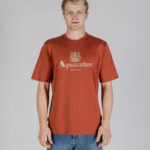 T-shirt Aquascutum ACTIVE BIG LOGO T-SHIRT Ruggine - Foto 1