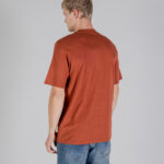 T-shirt Aquascutum ACTIVE CLUB CHECK PATCH T-SHIRT Ruggine - Foto 3