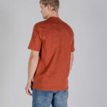 T-shirt Aquascutum ACTIVE CLUB CHECK POCKET T-SHIRT Ruggine - Foto 3