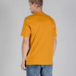 T-shirt Aquascutum ACTIVE BIG LOGO T-SHIRT Senape - Foto 3