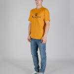 T-shirt Aquascutum ACTIVE BIG LOGO T-SHIRT Senape - Foto 5