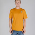 T-shirt Aquascutum ACTIVE CLUB CHECK PATCH T-SHIRT Senape - Foto 1