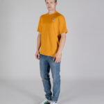 T-shirt Aquascutum ACTIVE CLUB CHECK PATCH T-SHIRT Senape - Foto 2